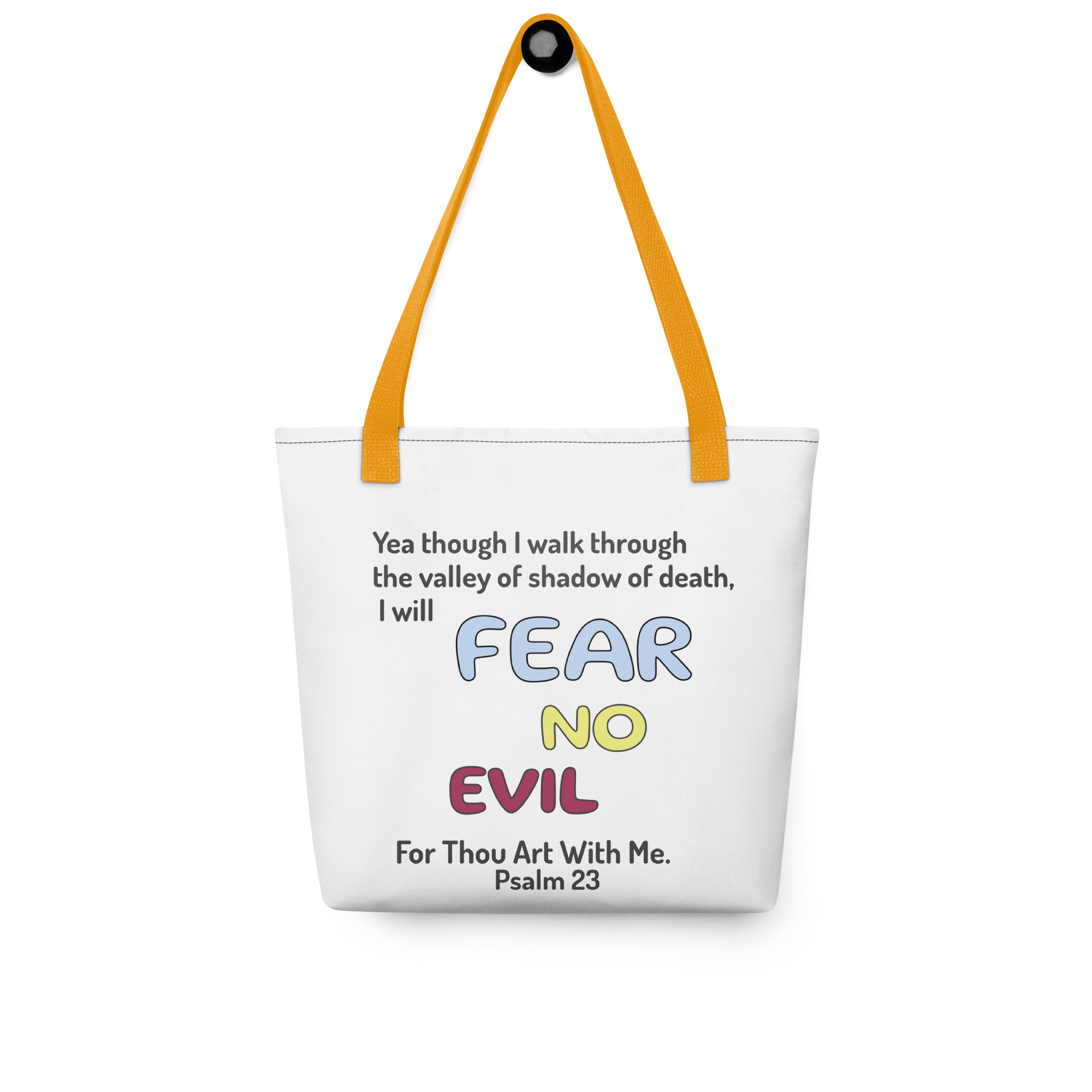 Fear No Evil Tote bag