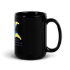 Lily Black Glossy Mug