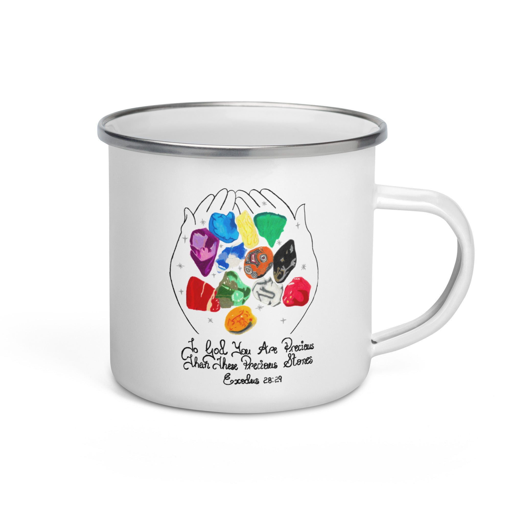 Gems Enamel Mug