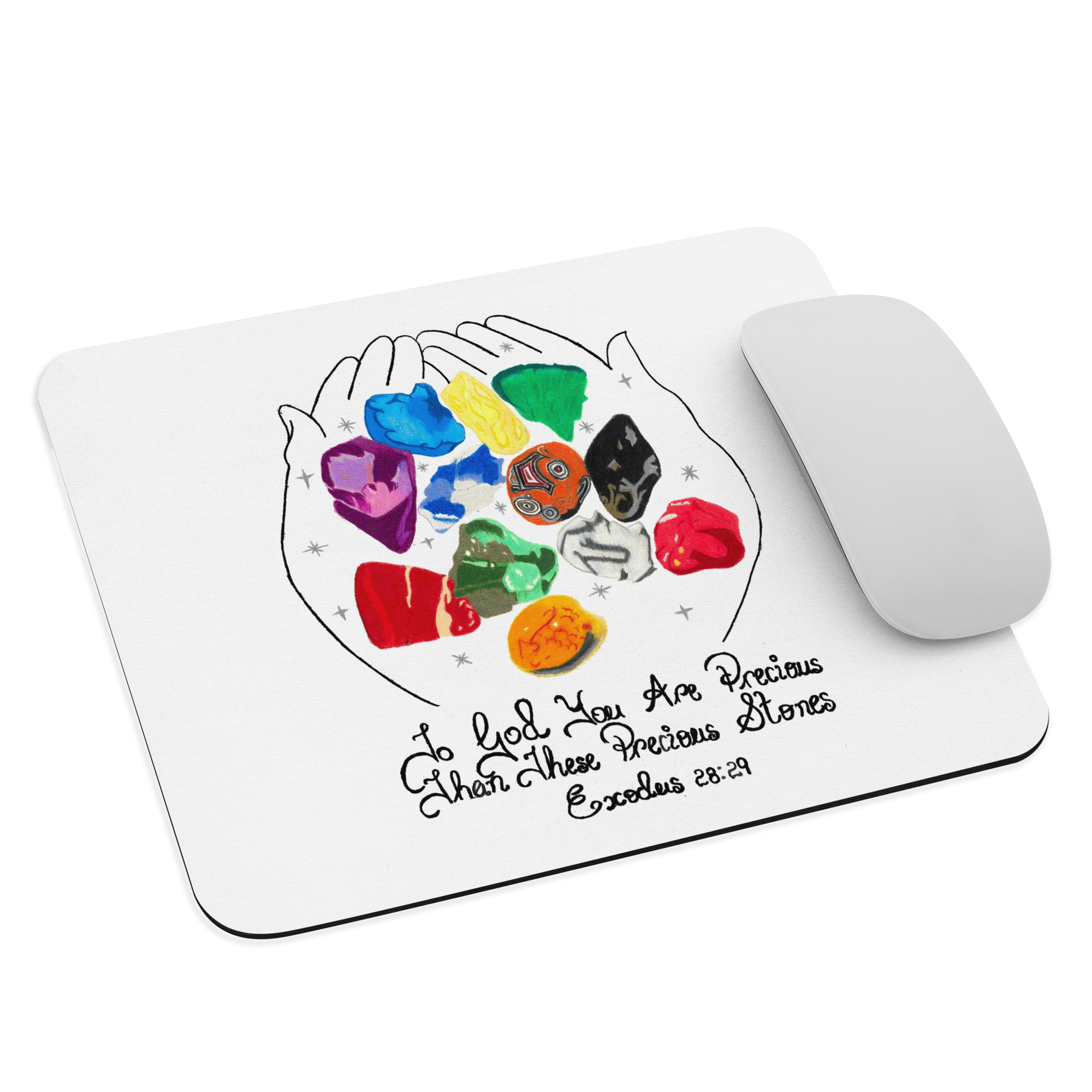 Gems Mouse pad