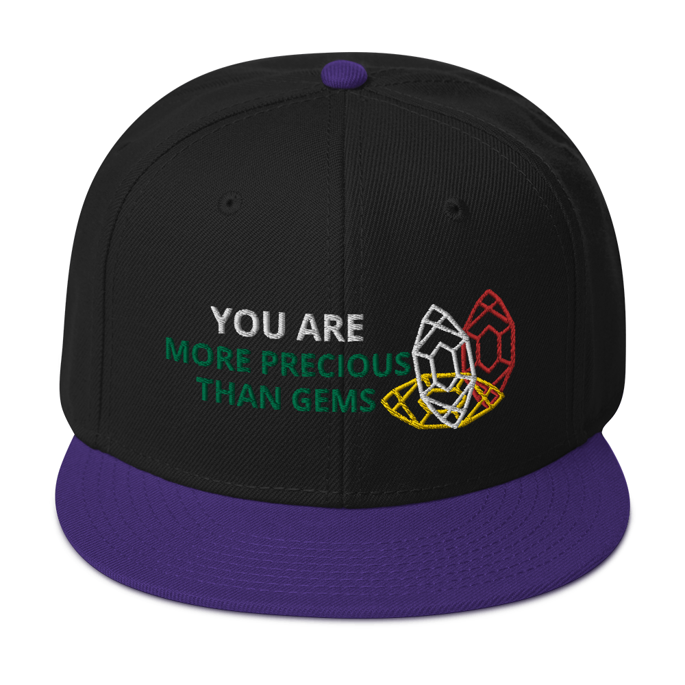 Gem Snapback Hat