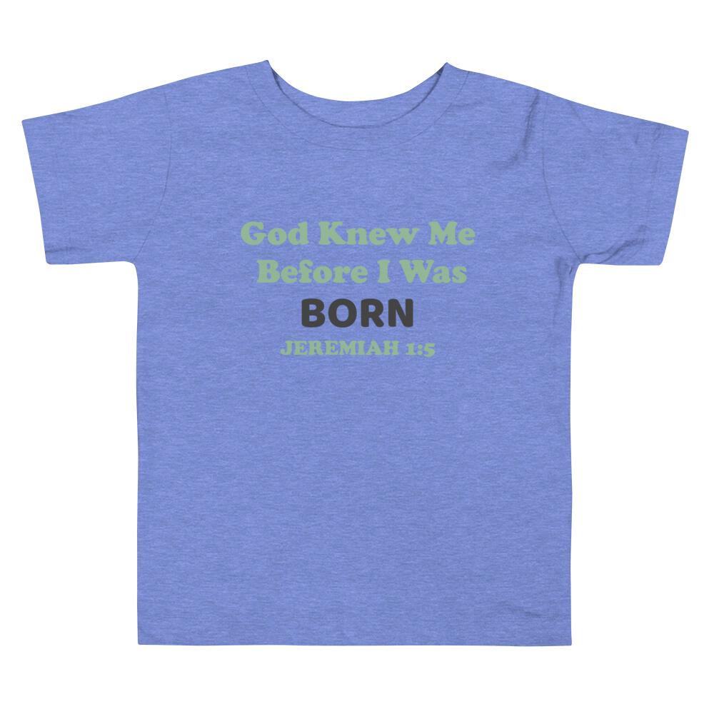 Born Toddler Short Sleeve Tee