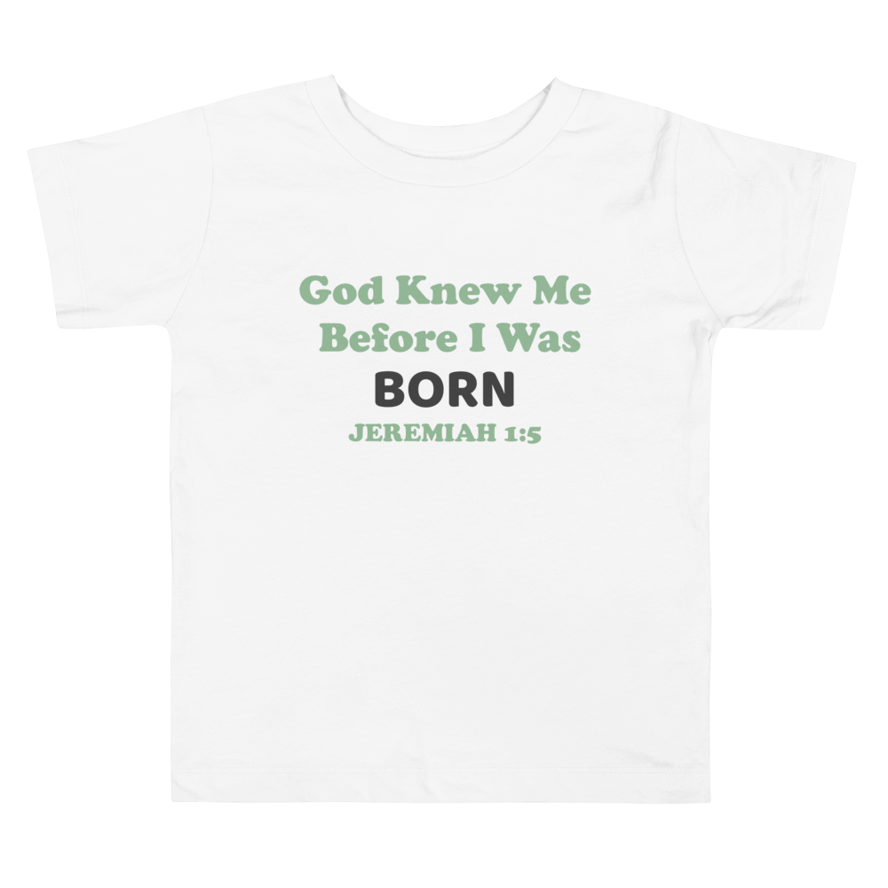 Born Toddler Short Sleeve Tee