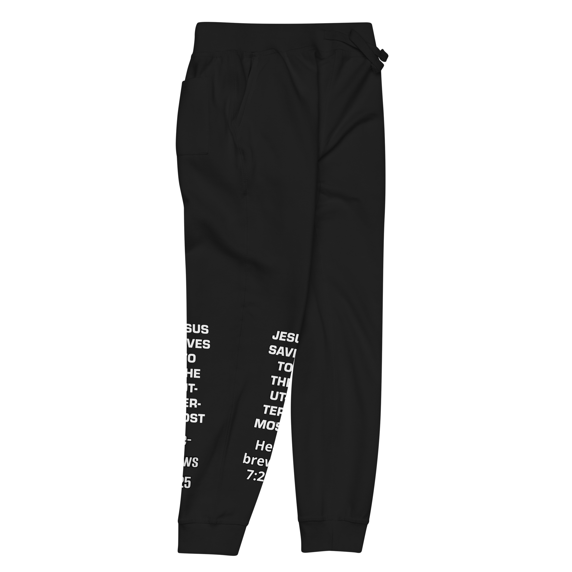 Jesus Saves Unisex fleece sweatpants