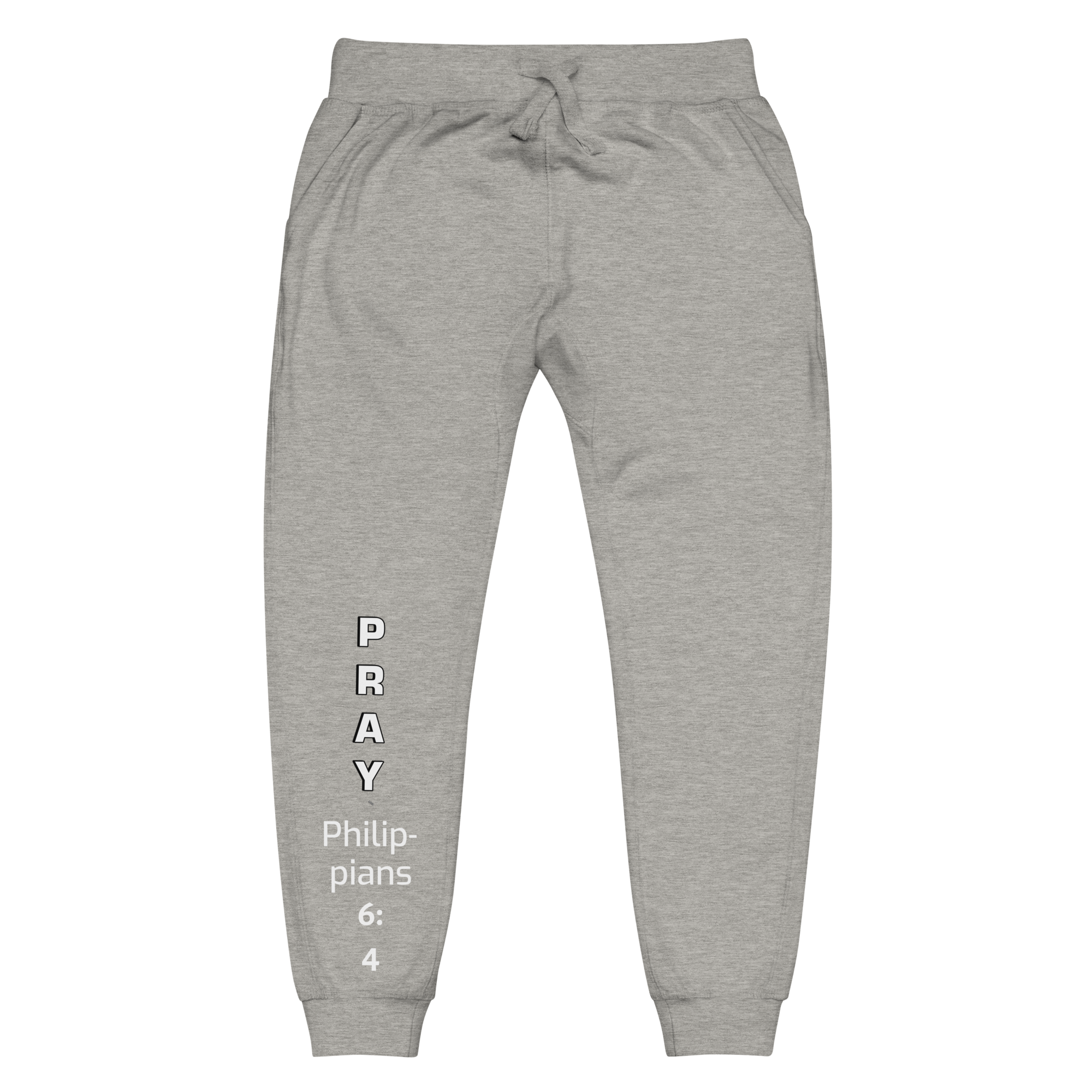 Pray Unisex fleece sweatpants