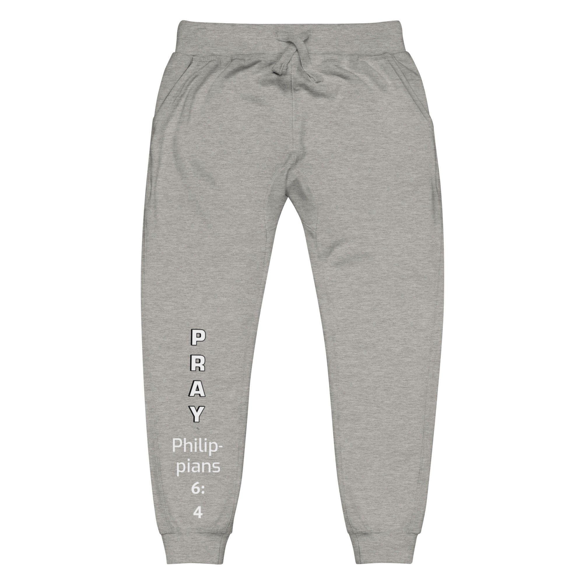 Pray Unisex fleece sweatpants