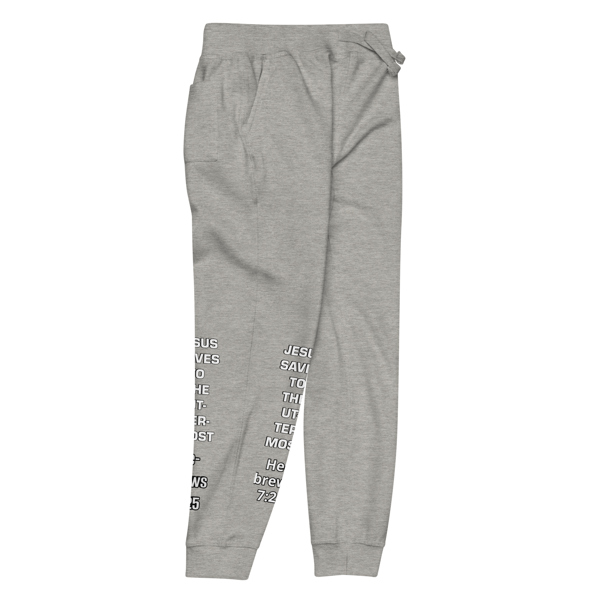 Jesus Saves Unisex fleece sweatpants