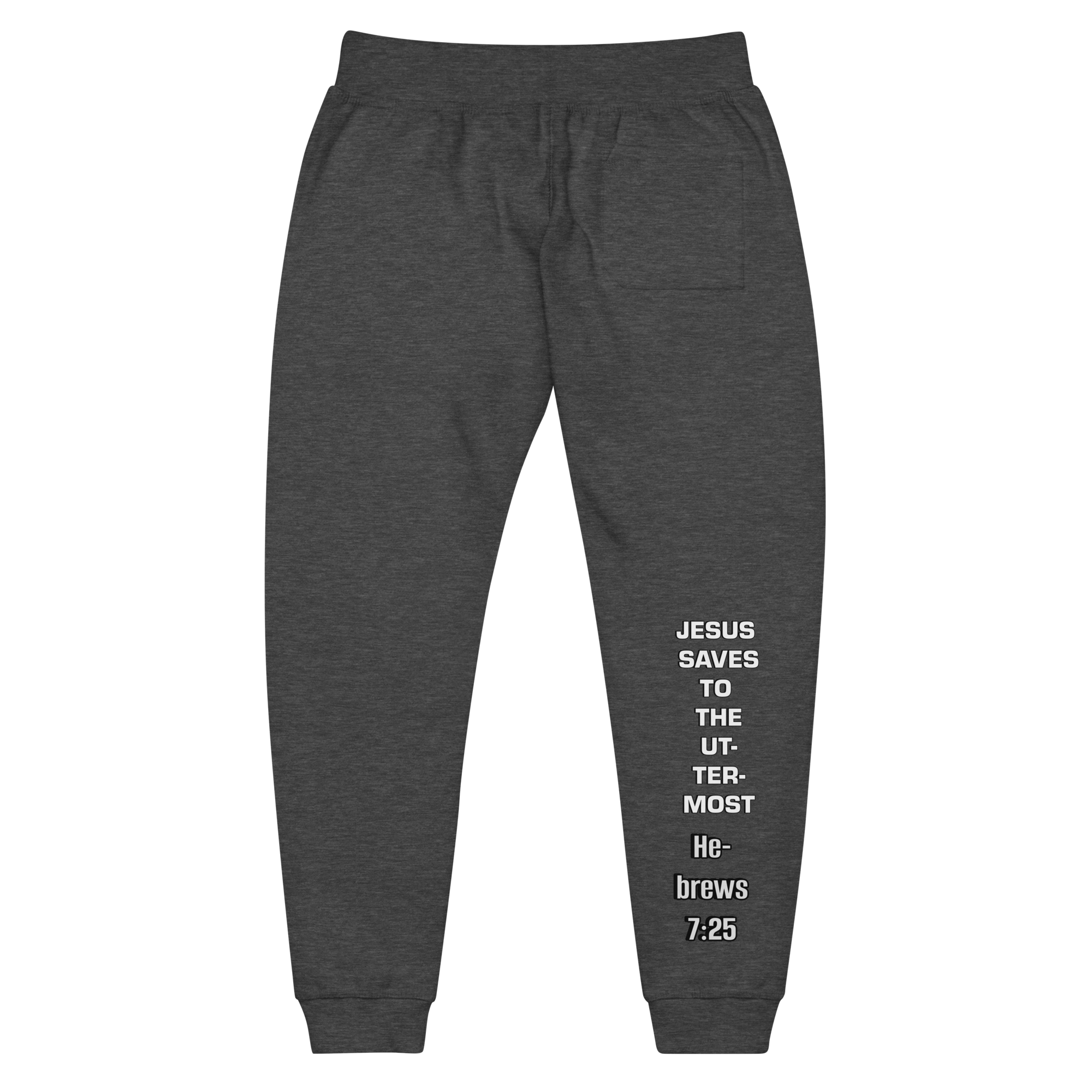 Jesus Saves Unisex fleece sweatpants