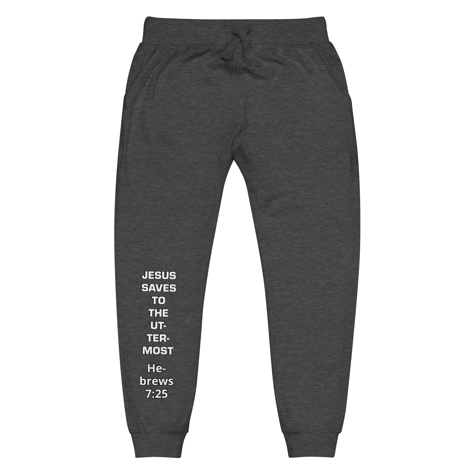 Jesus Saves Unisex fleece sweatpants