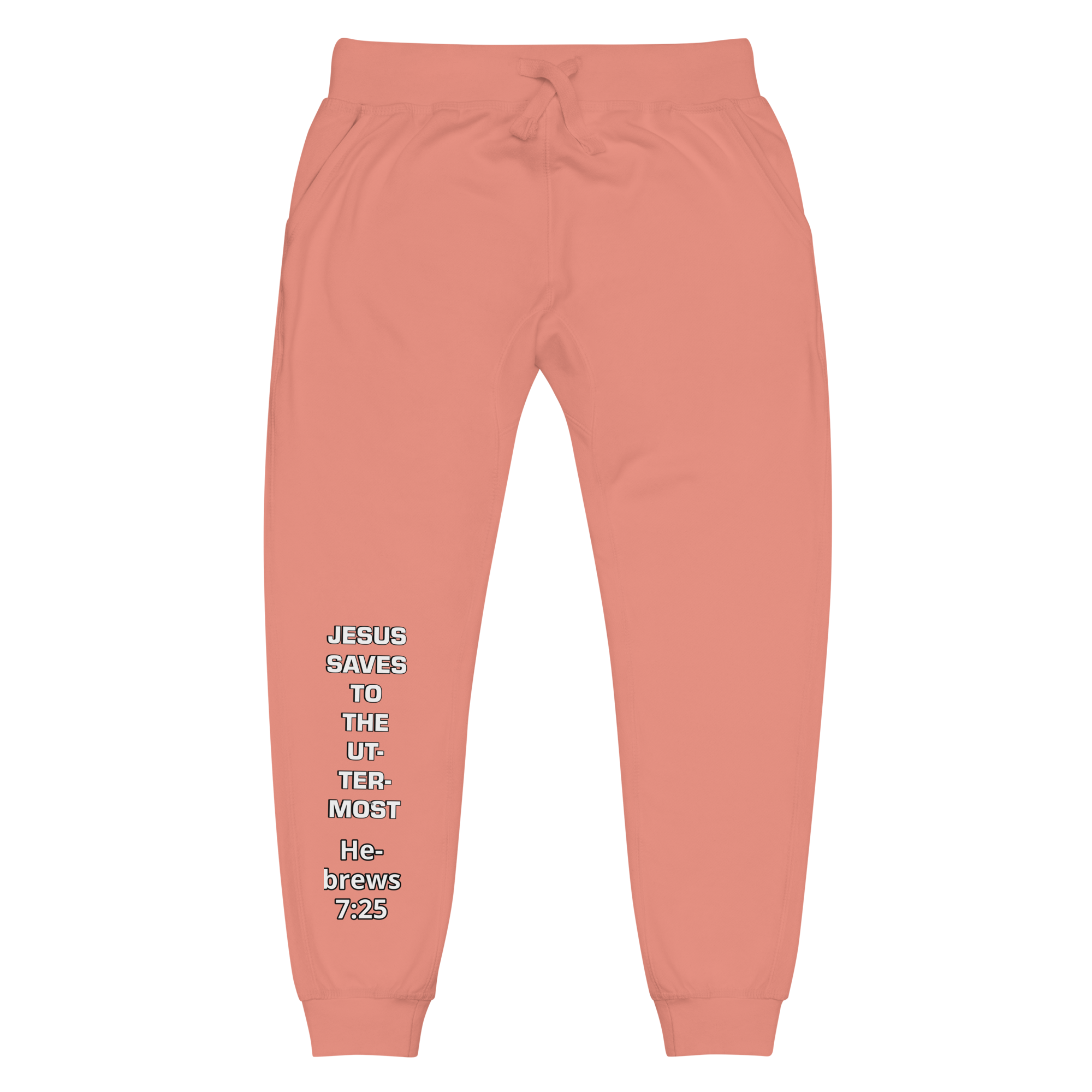 Jesus Saves Unisex fleece sweatpants