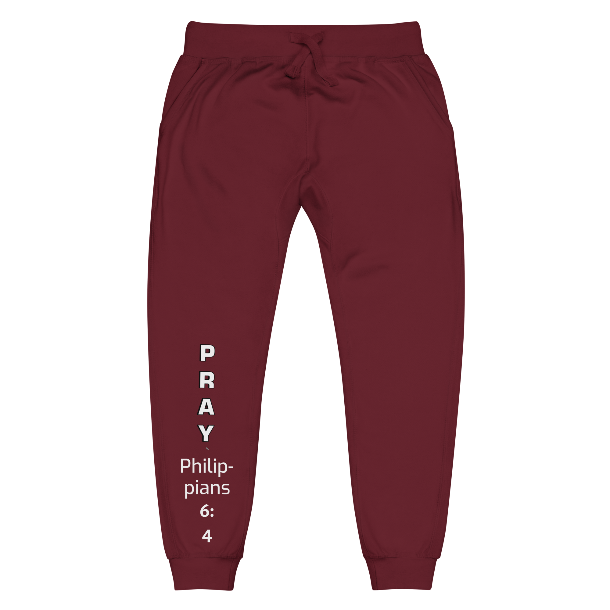 Pray Unisex fleece sweatpants