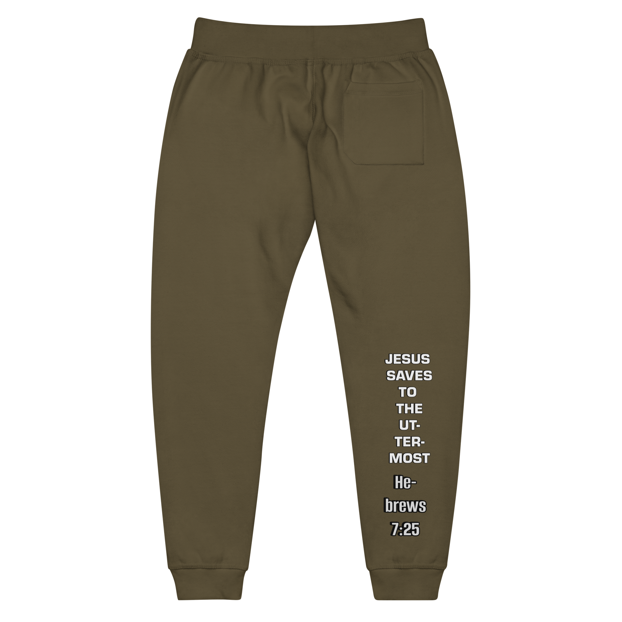 Jesus Saves Unisex fleece sweatpants