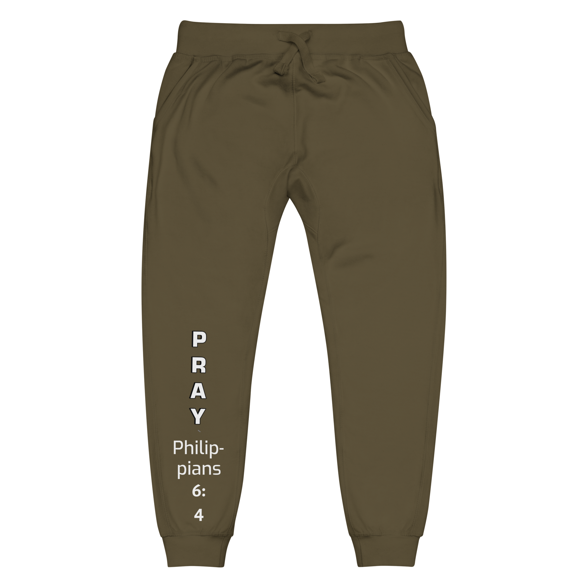 Pray Unisex fleece sweatpants