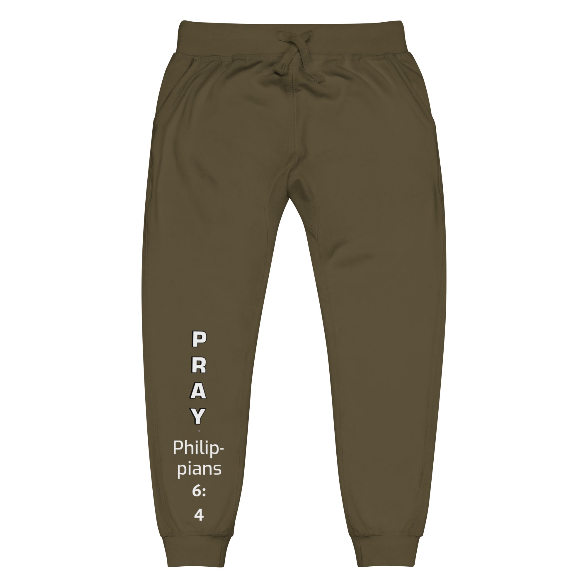 Pray Unisex fleece sweatpants