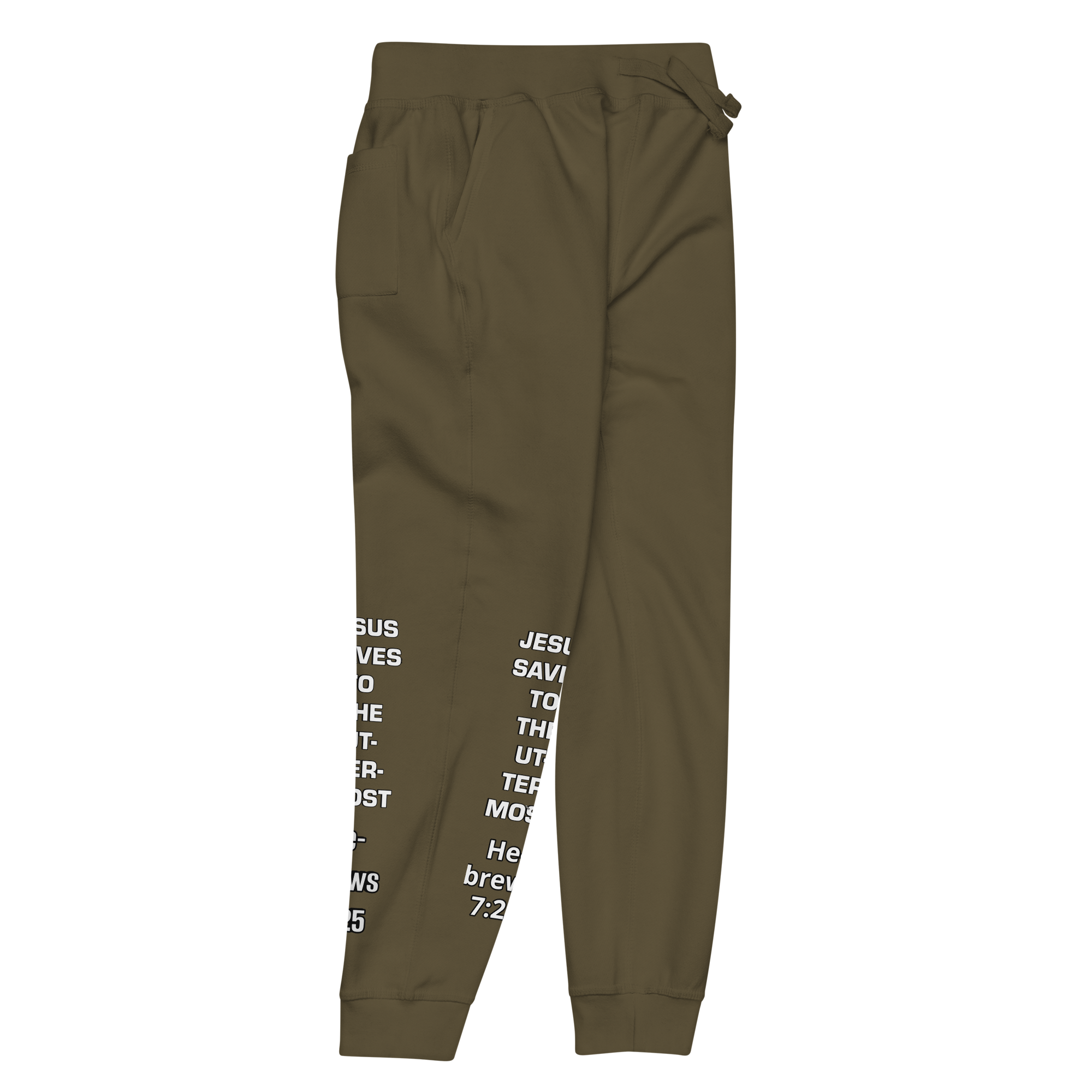 Jesus Saves Unisex fleece sweatpants