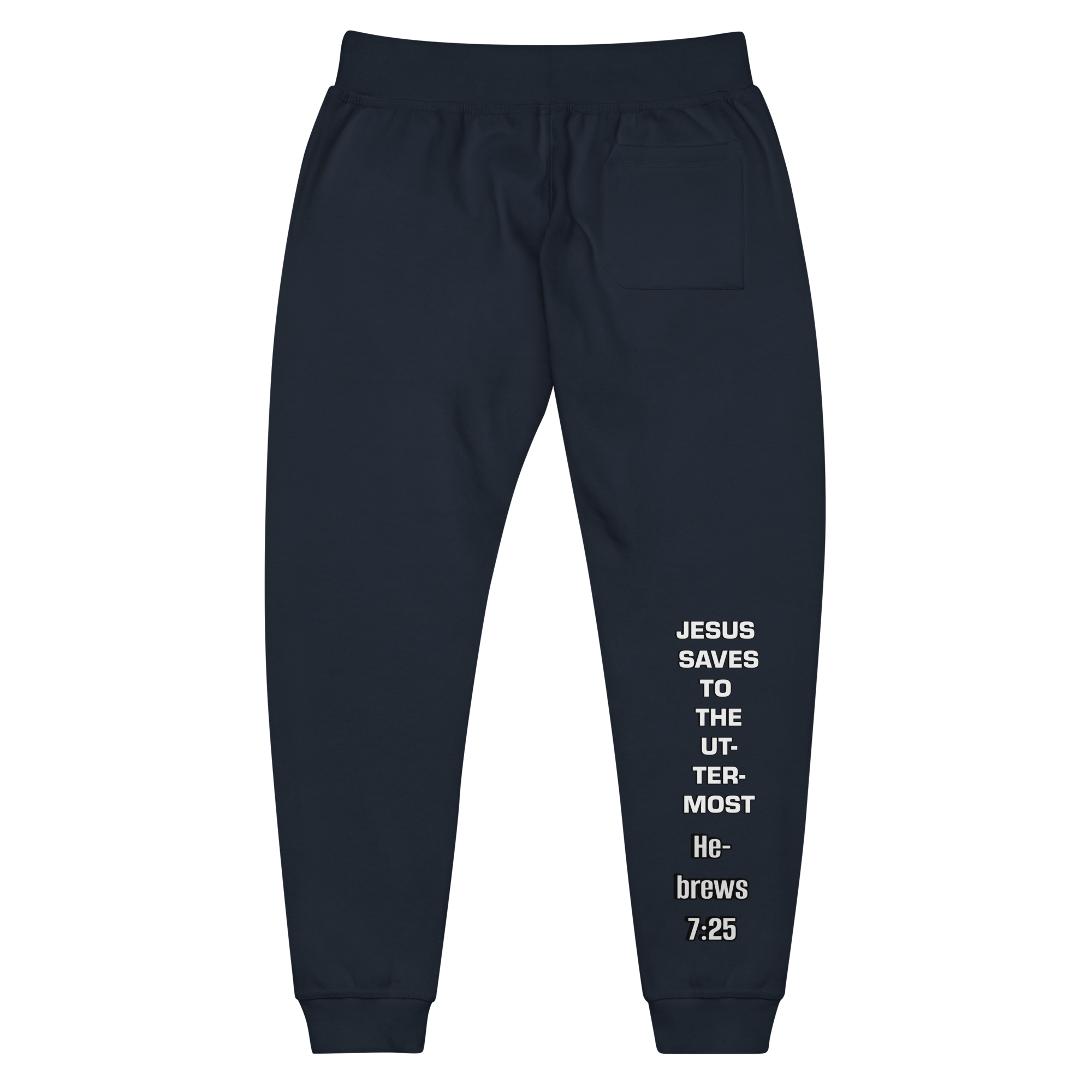 Jesus Saves Unisex fleece sweatpants