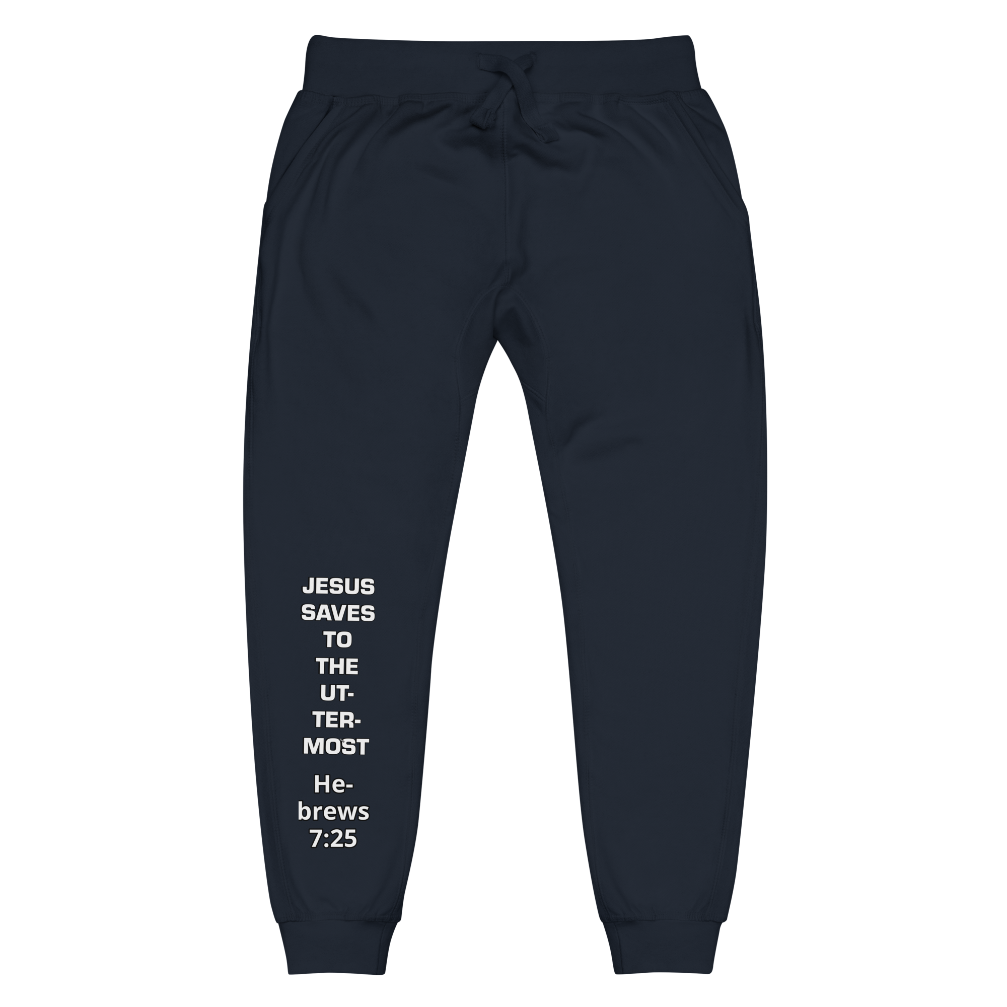 Jesus Saves Unisex fleece sweatpants