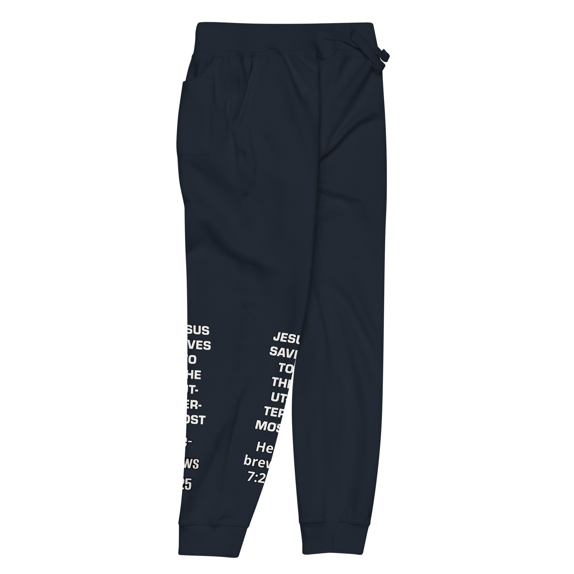 Jesus Saves Unisex fleece sweatpants