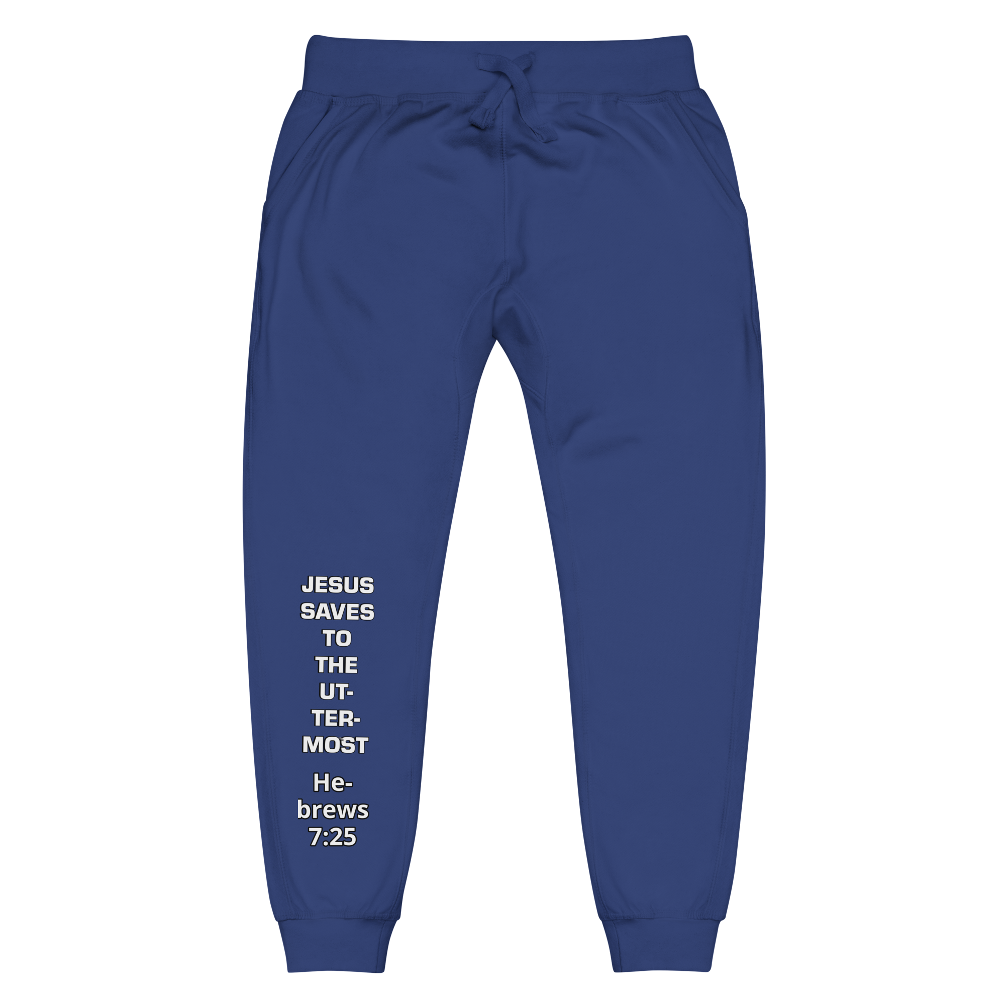 Jesus Saves Unisex fleece sweatpants