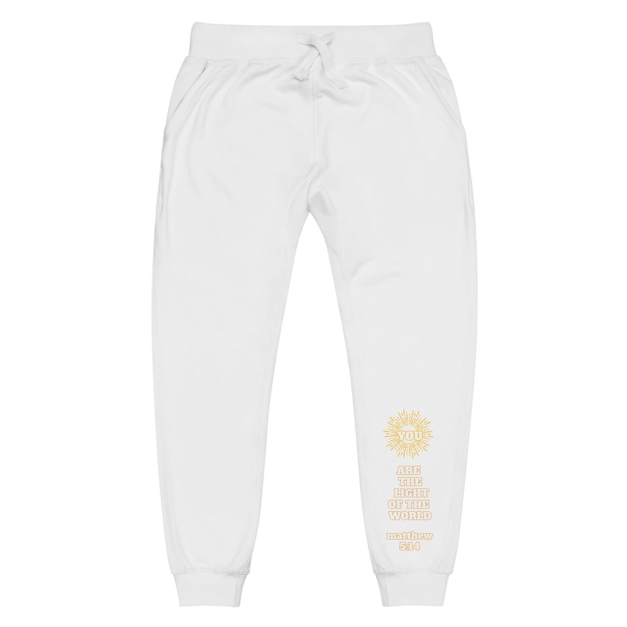 Light Unisex fleece sweatpants