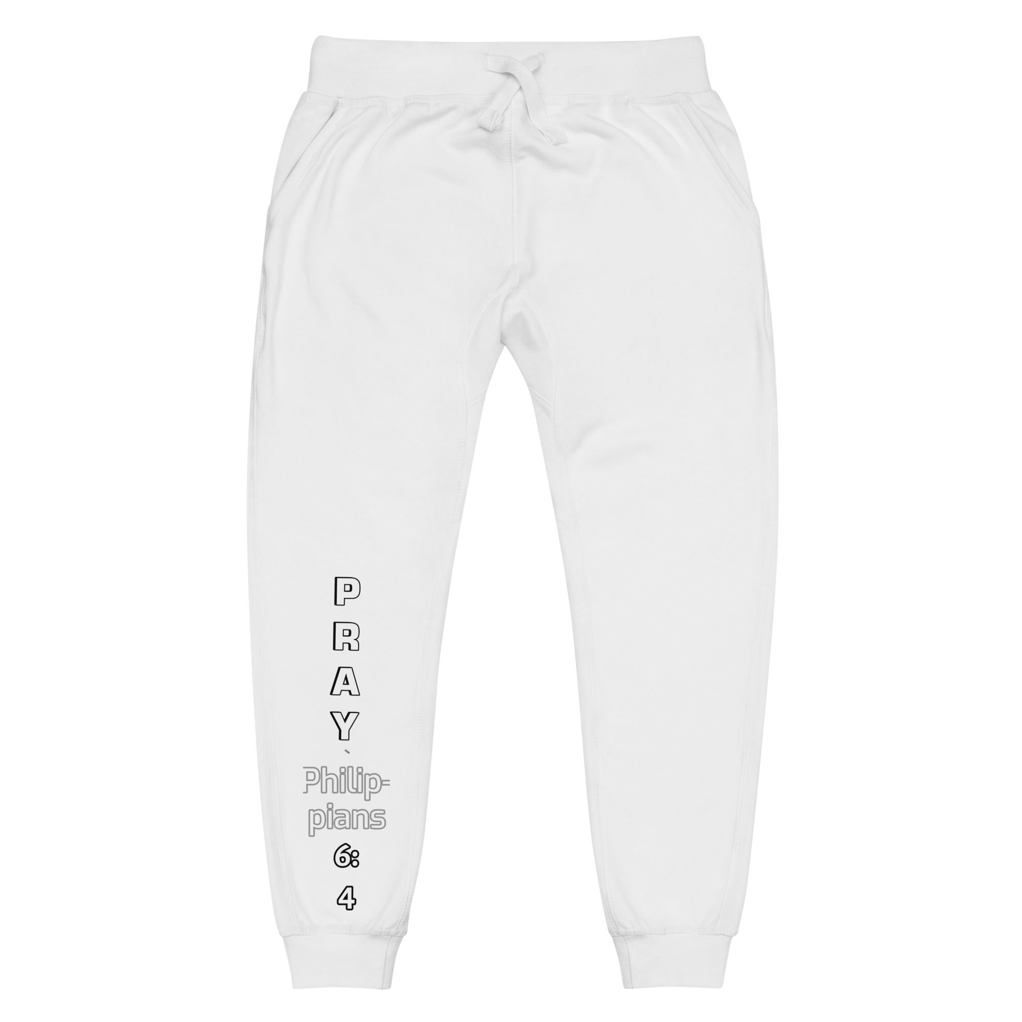 Pray Unisex fleece sweatpants