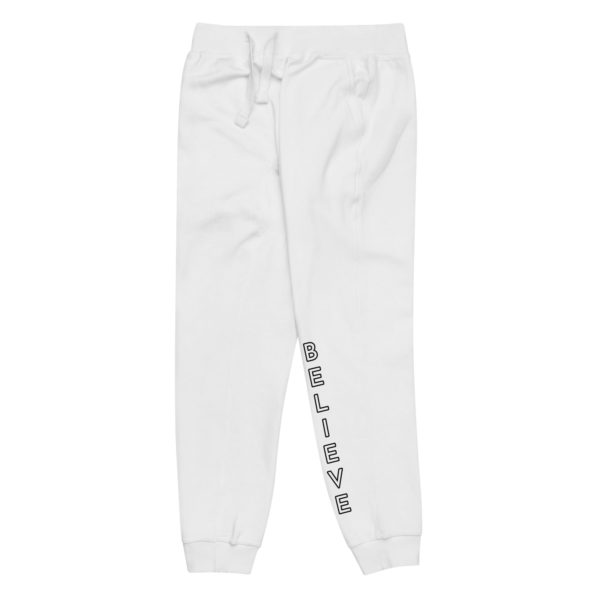 Believe Unisex fleece sweatpants