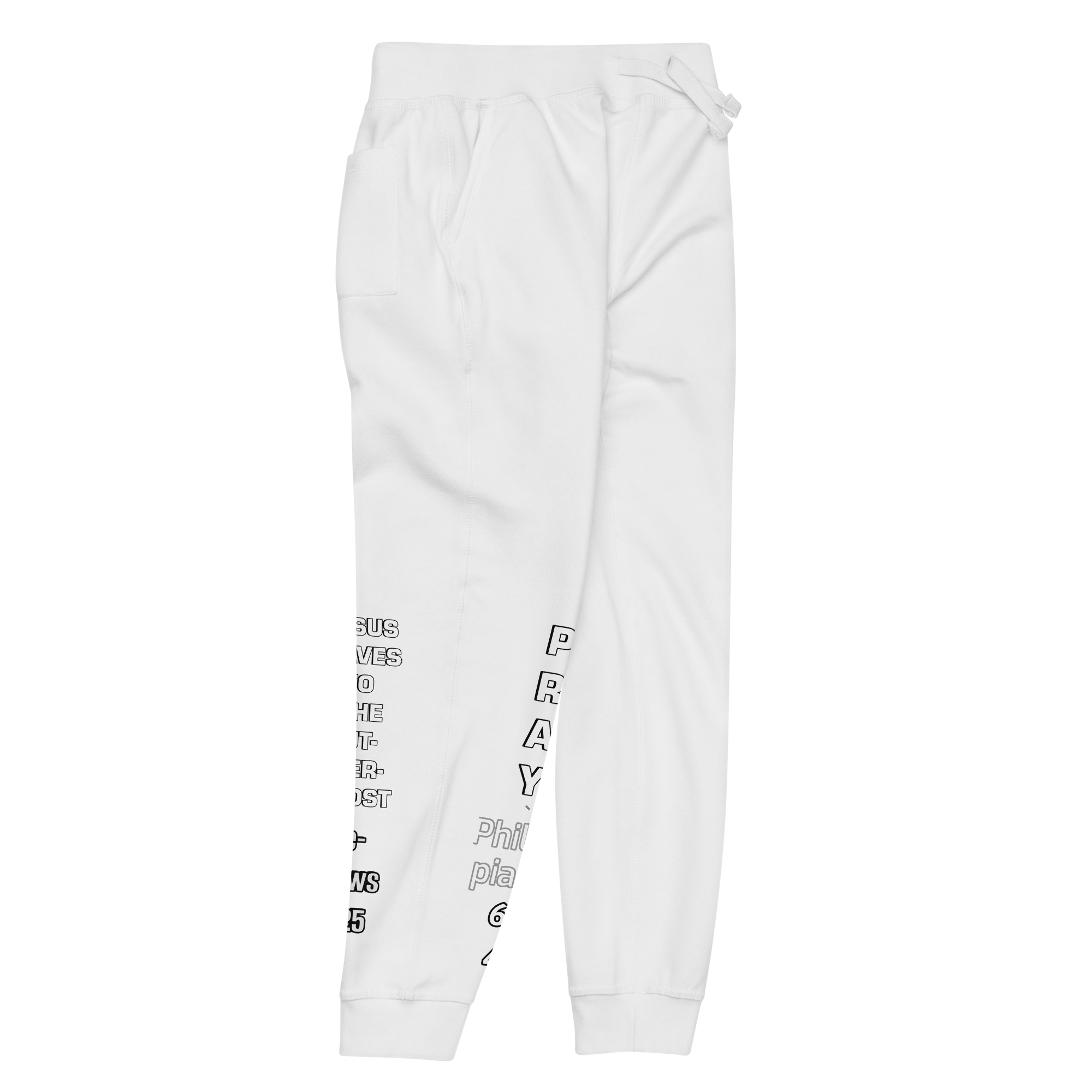 Pray Unisex fleece sweatpants