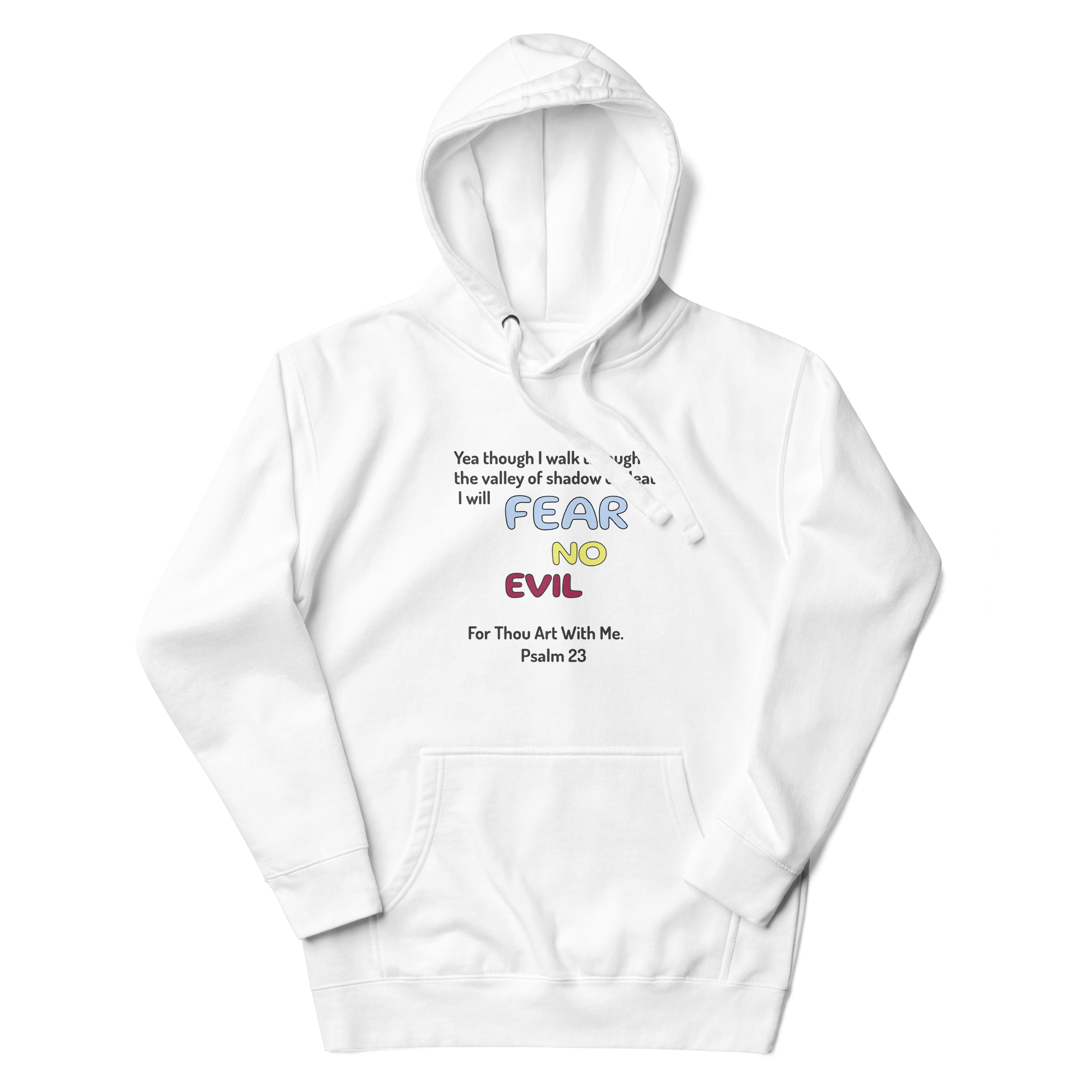 Fear No Evil Unisex Hoodie