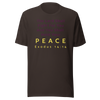 Peace Unisex t-shirt