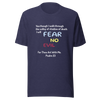 Fear No Evil Unisex t-shirt