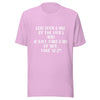 Lily Text Unisex t-shirt