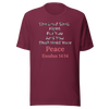 Peace Unisex t-shirt