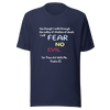 Fear No Evil Unisex t-shirt