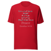 Peace Unisex t-shirt