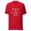 Lily Text Unisex t-shirt