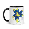 Lily Mug with Color Inside