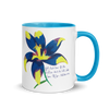 Lily Mug with Color Inside