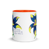 Lily Mug with Color Inside