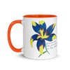 Lily Mug with Color Inside