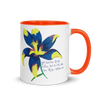 Lily Mug with Color Inside