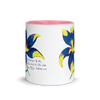 Lily Mug with Color Inside