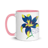 Lily Mug with Color Inside