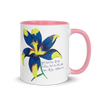 Lily Mug with Color Inside