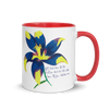 Lily Mug with Color Inside