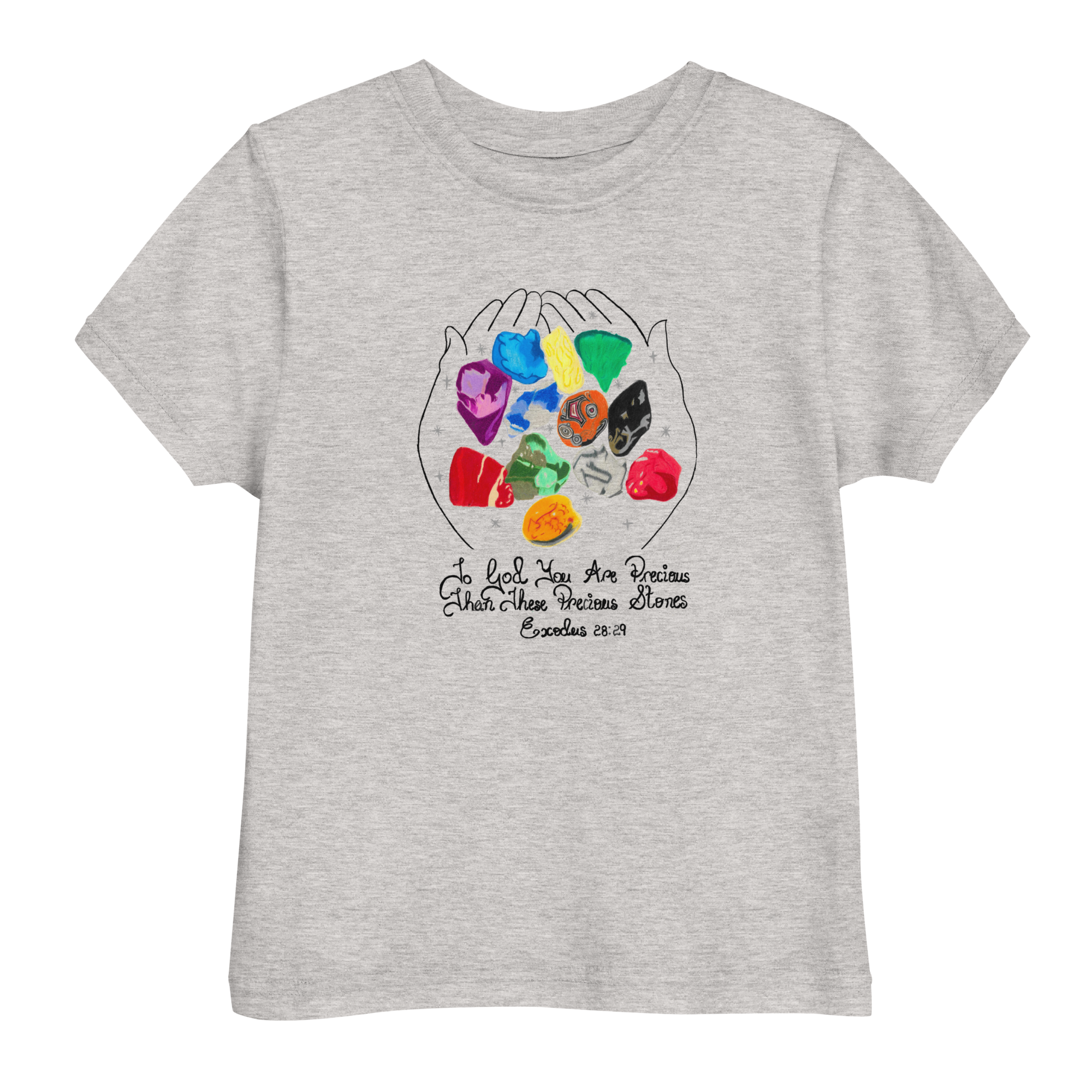 Stone Heather Toddler Jersey T-Shirt