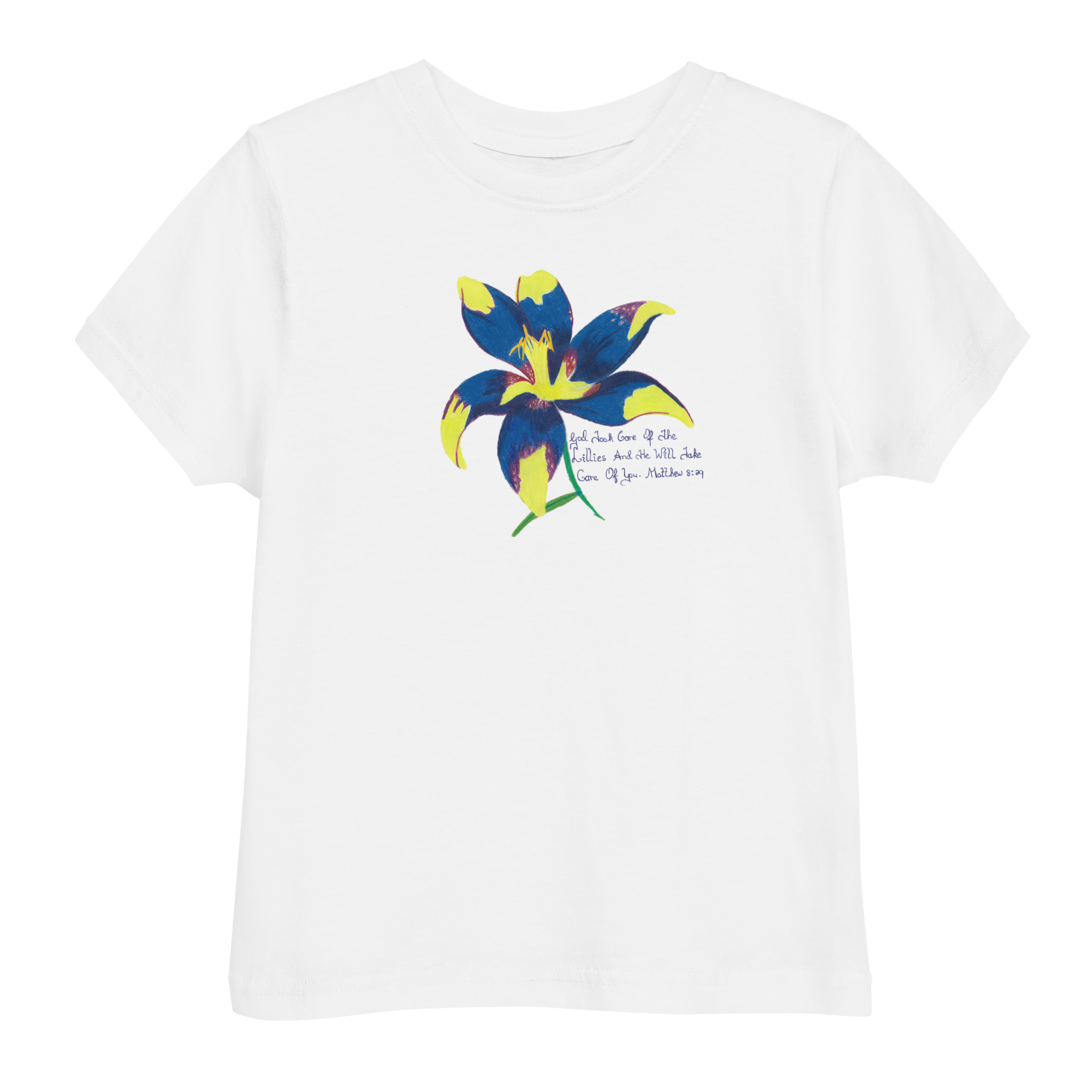 Lily White Toddler Jersey T-Shirt