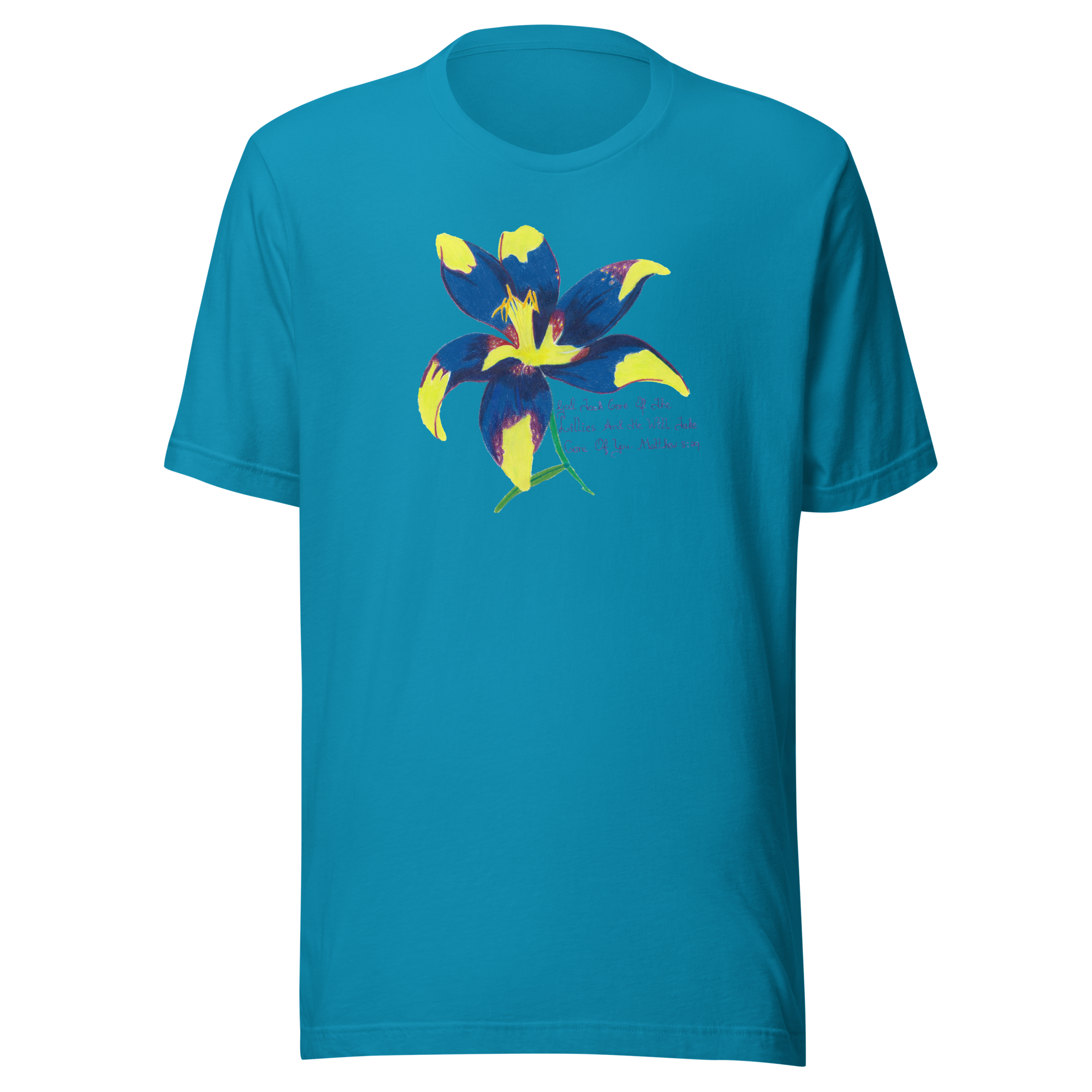 Lily Aqua Unisex T-Shirt