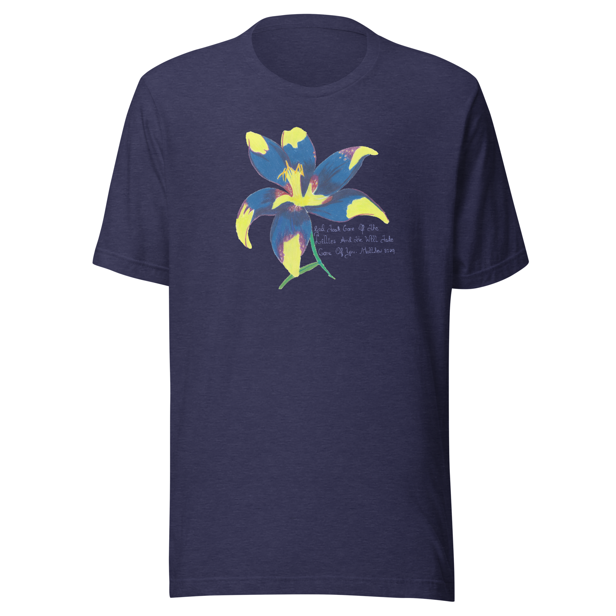 Lily Navy Unisex T-Shirt