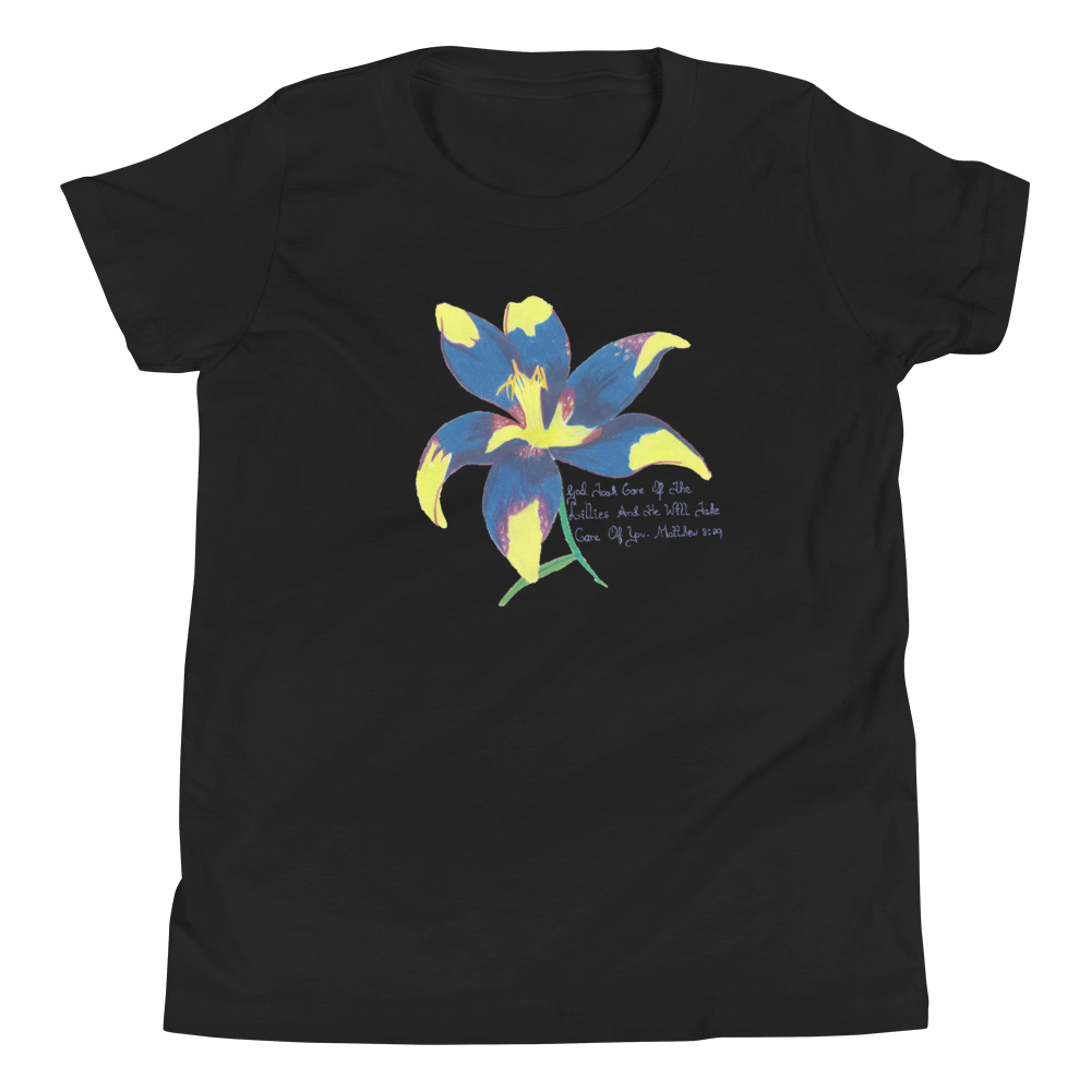 Lily Black Youth Short Sleeve T-Shirt